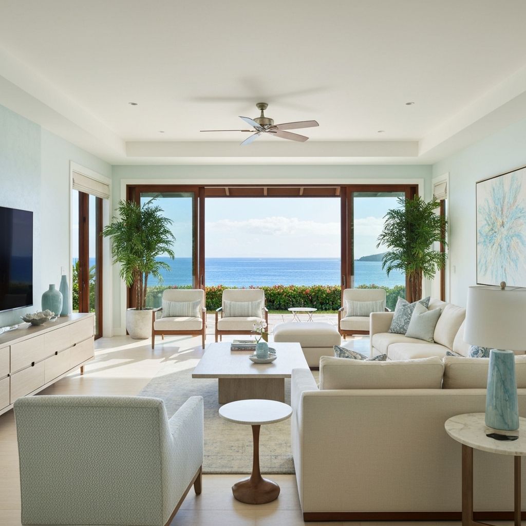 Luxury Hawaii villa interior
